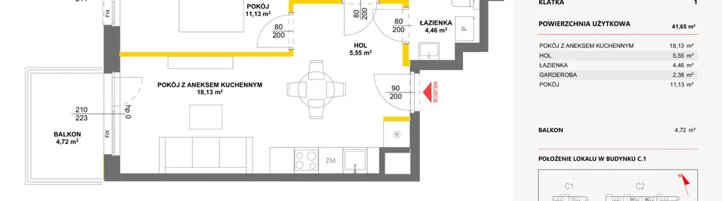 Mieszkanie w inwestycji: Miasteczko Julianów etap 2