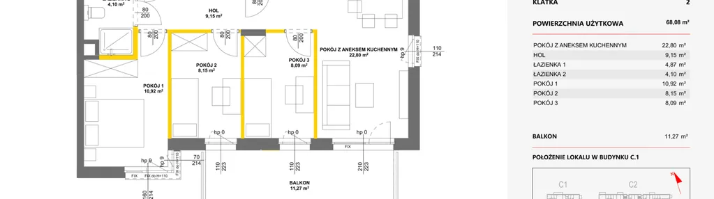 Mieszkanie w inwestycji: Miasteczko Julianów etap 2