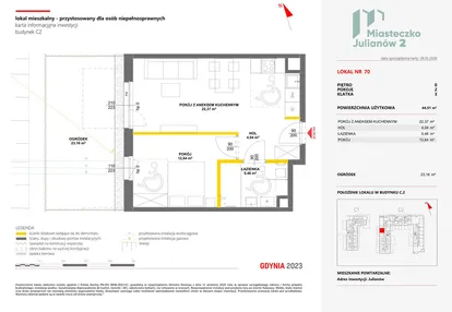 Mieszkanie w inwestycji: Miasteczko Julianów etap 2