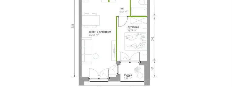 Mieszkanie w inwestycji: Kijowska Vita