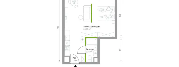 Mieszkanie w inwestycji: Kijowska Vita