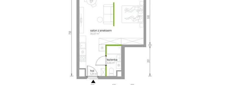 Mieszkanie w inwestycji: Kijowska Vita