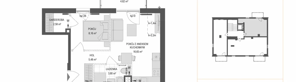 Mieszkanie w inwestycji: Gdańskie Zacisze