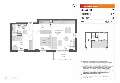 Mieszkanie w inwestycji: Gdańskie Zacisze