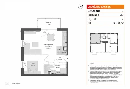 Mieszkanie w inwestycji: Gdańskie Zacisze