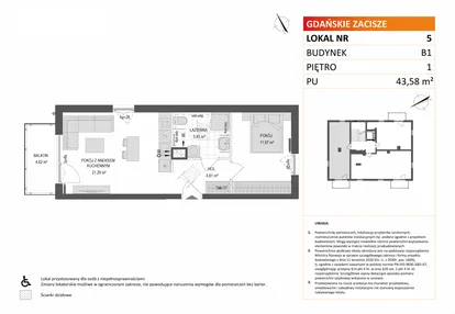 Mieszkanie w inwestycji: Gdańskie Zacisze
