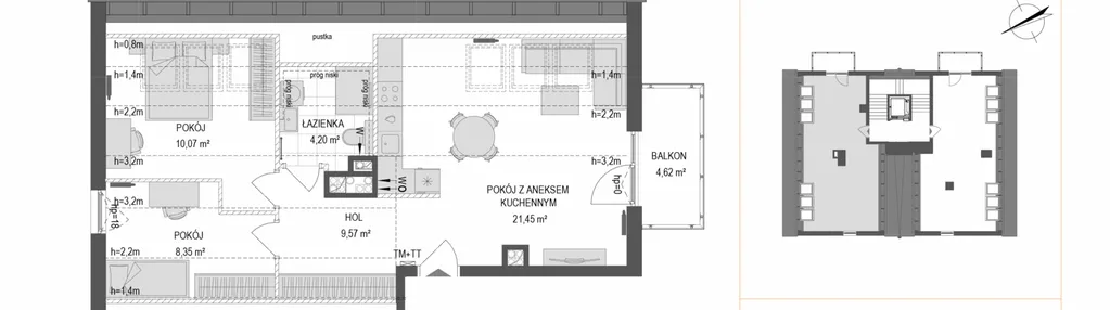 Mieszkanie w inwestycji: Gdańskie Zacisze
