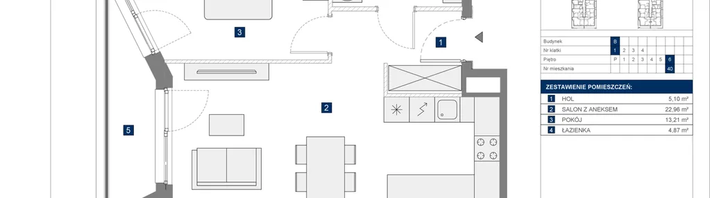 Mieszkanie w inwestycji: Osiedle przy Wielickiej etap 1.2