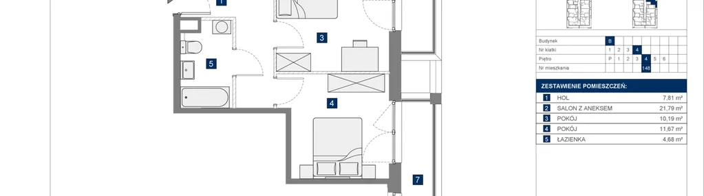 Mieszkanie w inwestycji: Osiedle przy Wielickiej etap 1.2