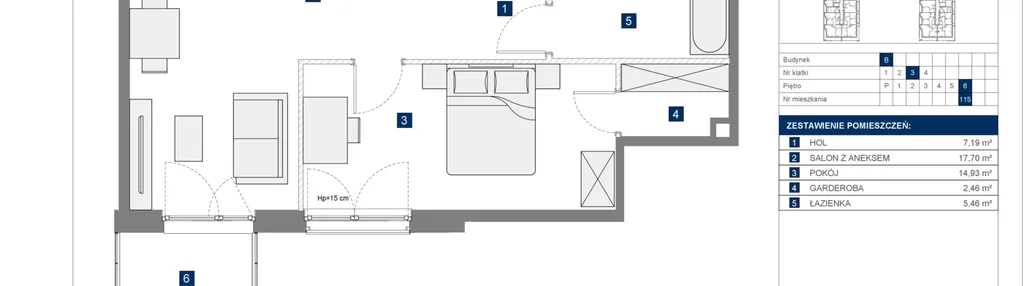Mieszkanie w inwestycji: Osiedle przy Wielickiej etap 1.2