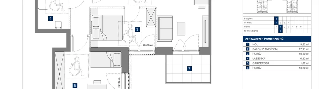 Mieszkanie w inwestycji: Osiedle przy Wielickiej etap 1.2