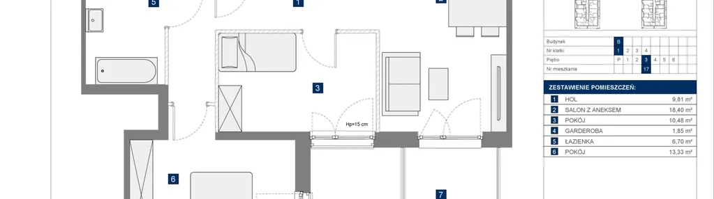 Mieszkanie w inwestycji: Osiedle przy Wielickiej etap 1.2