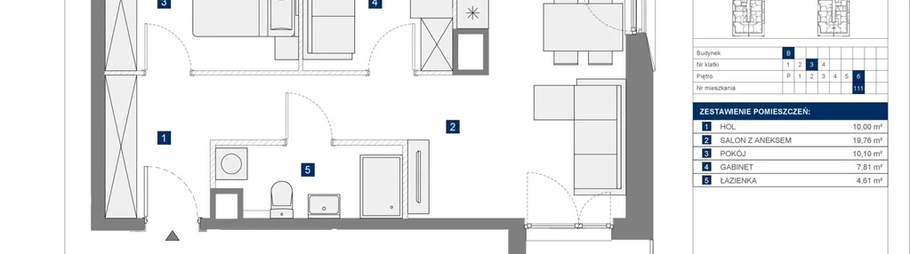 Mieszkanie w inwestycji: Osiedle przy Wielickiej etap 1.2