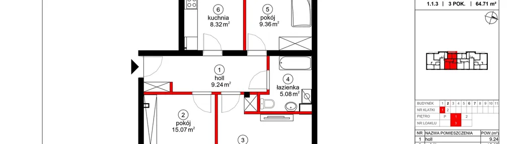 Mieszkanie w inwestycji: Czynu Społecznego 65F