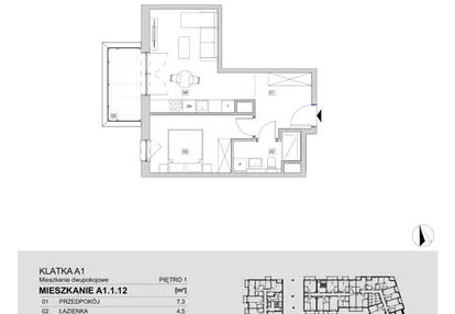 Mieszkanie w inwestycji: ATAL Floriana