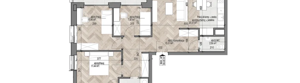 Mieszkanie w inwestycji: Apartamenty Czysta