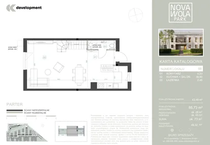 Mieszkanie w inwestycji: Nova Wola Park II