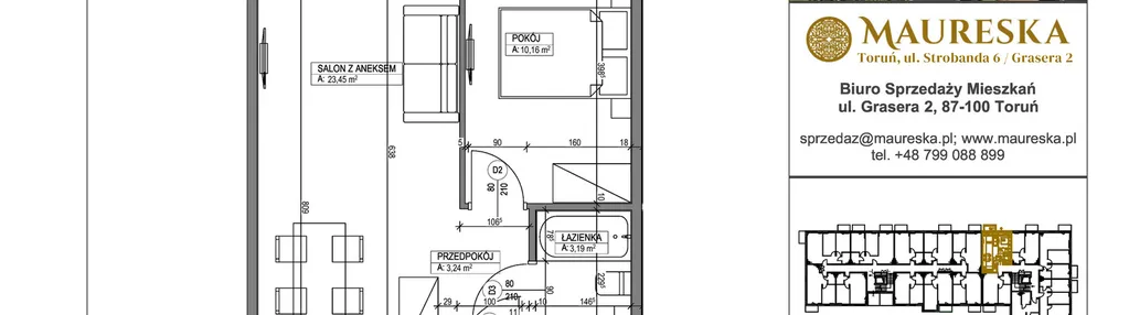 Mieszkanie w inwestycji: Osiedle Maureska etap 2