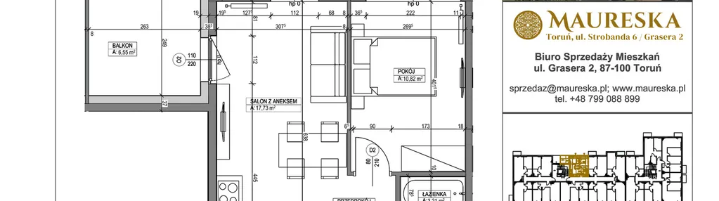 Mieszkanie w inwestycji: Osiedle Maureska etap 2