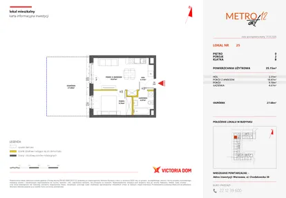 Mieszkanie w inwestycji: Metro Art 12
