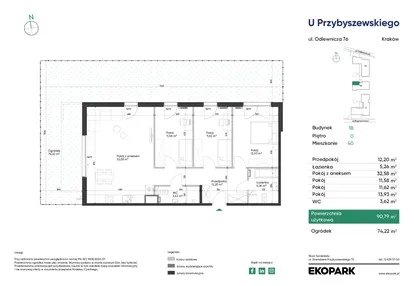 Mieszkanie w inwestycji: U Przybyszewskiego etap 4
