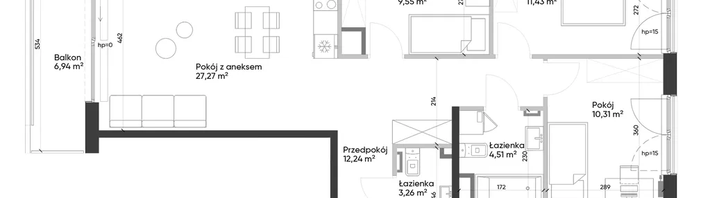 Mieszkanie w inwestycji: U Przybyszewskiego etap 4