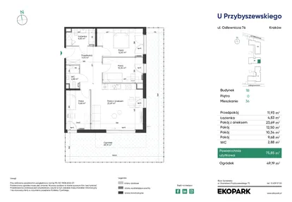 Mieszkanie w inwestycji: U Przybyszewskiego etap 4