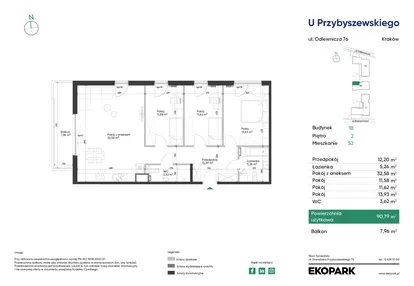 Mieszkanie w inwestycji: U Przybyszewskiego etap 4