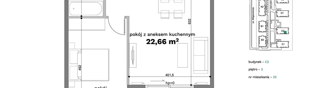 Mieszkanie w inwestycji: Forma Otwarta etap C
