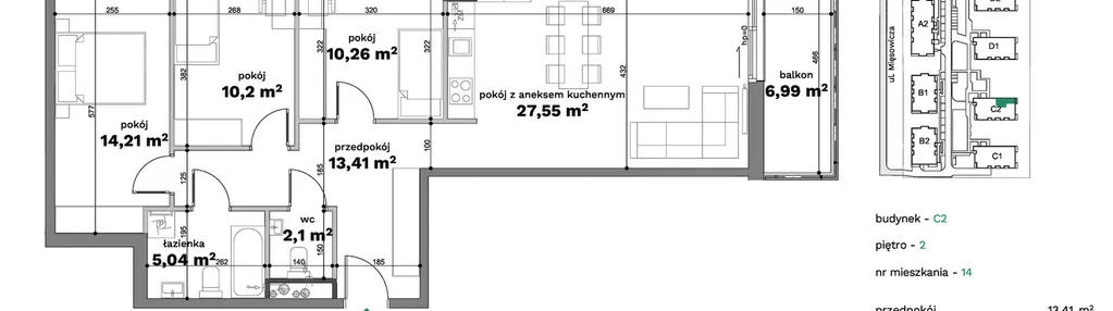Mieszkanie w inwestycji: Forma Otwarta etap C