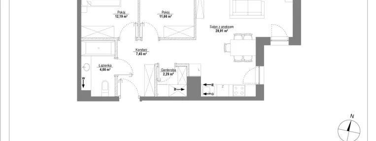 Mieszkanie w inwestycji: Piątkowo Residence etap II
