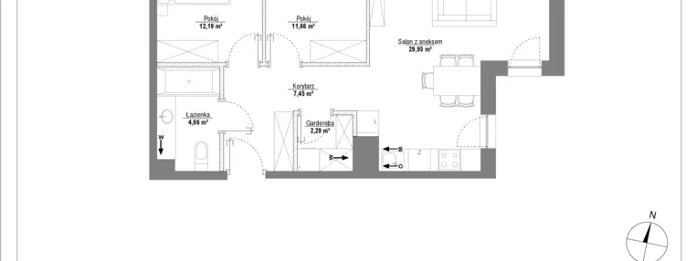 Mieszkanie w inwestycji: Piątkowo Residence etap II