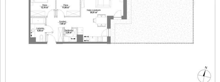 Mieszkanie w inwestycji: Piątkowo Residence etap II