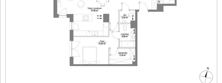 Mieszkanie w inwestycji: Piątkowo Residence etap II