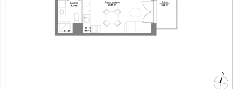 Mieszkanie w inwestycji: Piątkowo Residence etap II