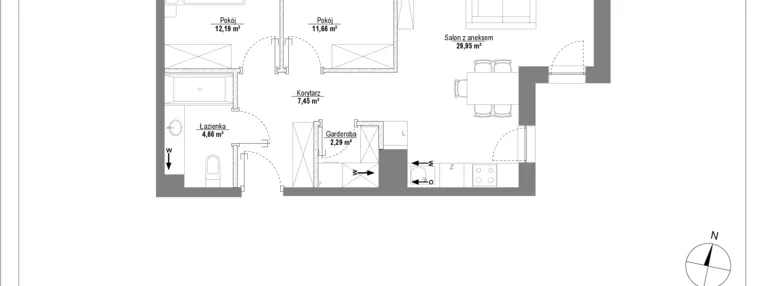 Mieszkanie w inwestycji: Piątkowo Residence etap II