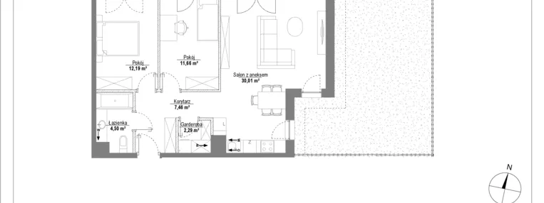 Mieszkanie w inwestycji: Piątkowo Residence etap II