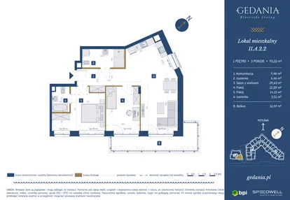 Mieszkanie w inwestycji: GEDANIA Riverside Living