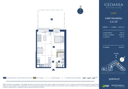 Mieszkanie w inwestycji: GEDANIA Riverside Living