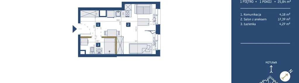 Mieszkanie w inwestycji: GEDANIA Riverside Living