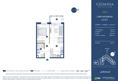 Mieszkanie w inwestycji: GEDANIA Riverside Living
