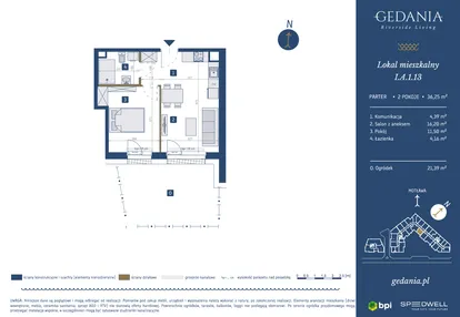 Mieszkanie w inwestycji: GEDANIA Riverside Living