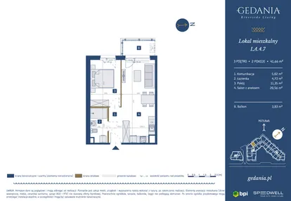 Mieszkanie w inwestycji: GEDANIA Riverside Living