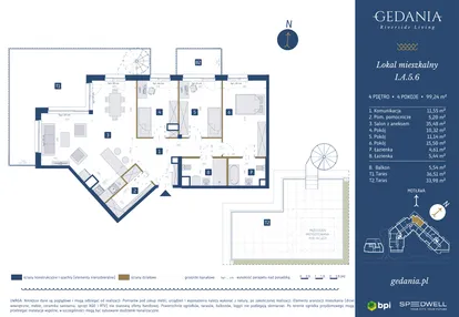 Mieszkanie w inwestycji: GEDANIA Riverside Living