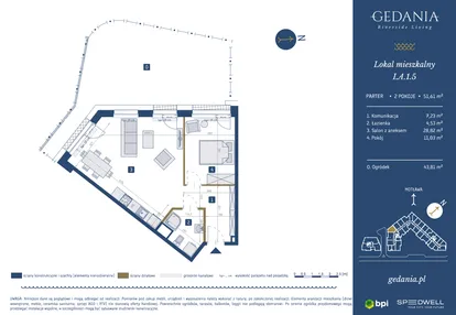 Mieszkanie w inwestycji: GEDANIA Riverside Living