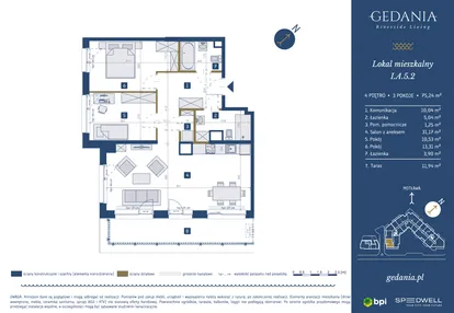 Mieszkanie w inwestycji: GEDANIA Riverside Living