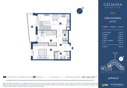 Mieszkanie w inwestycji: GEDANIA Riverside Living