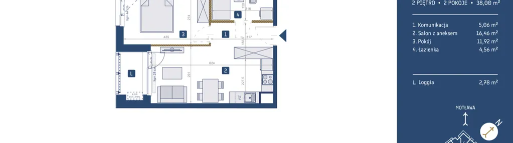 Mieszkanie w inwestycji: GEDANIA Riverside Living