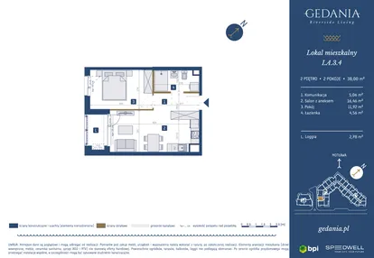 Mieszkanie w inwestycji: GEDANIA Riverside Living