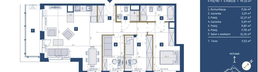 Mieszkanie w inwestycji: GEDANIA Riverside Living